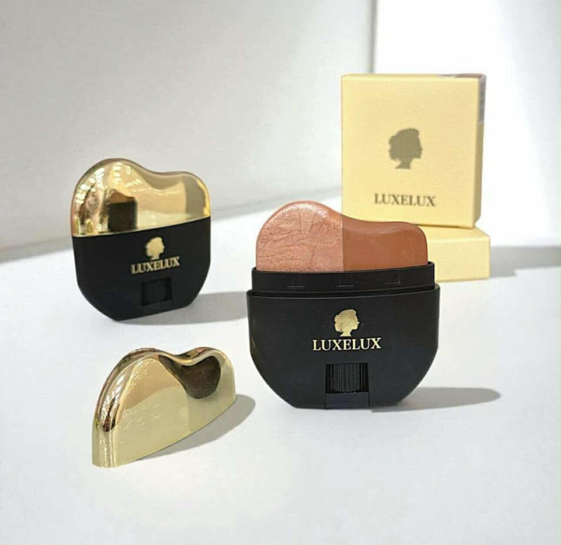 Stik do konturowania twarzy Luxelux kk114 LU45 bronzer i rozświetlacz