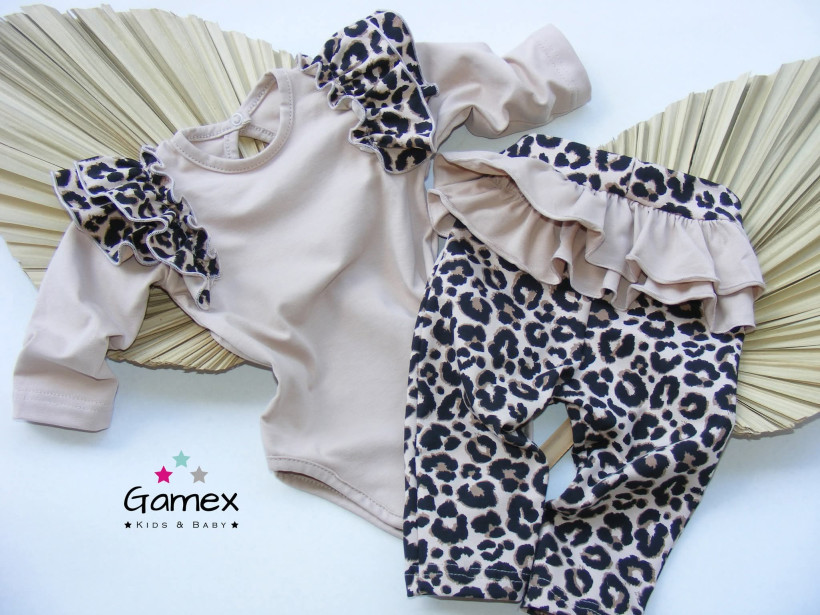 KOMPLET BODY + LEGINSY PANTERKA GAMEX
