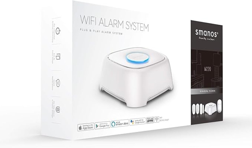 Smamos wifi alarm czujka ruchu czujka otwarcia drzwi