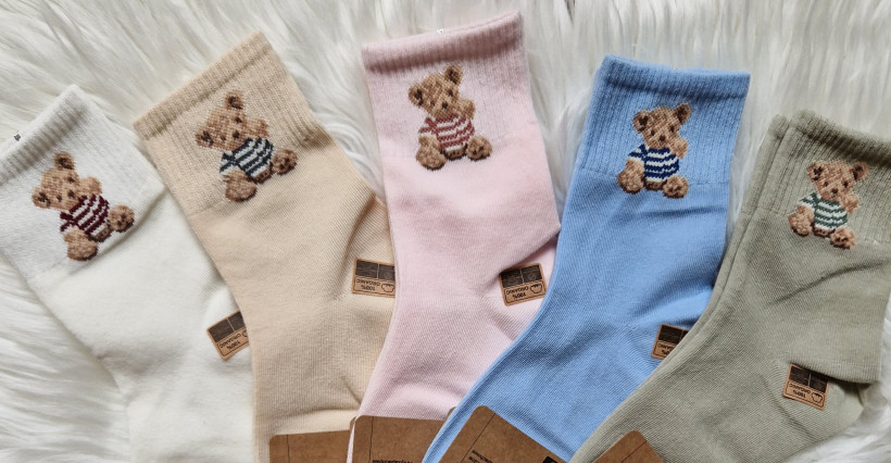 SKARPETY MIŚ CHŁOPIEC/DZIEWCZYNKA ROZMIAR 23-26