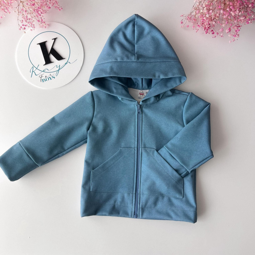 KURTKA SOFTSHELL NIEBIESKA KAYA