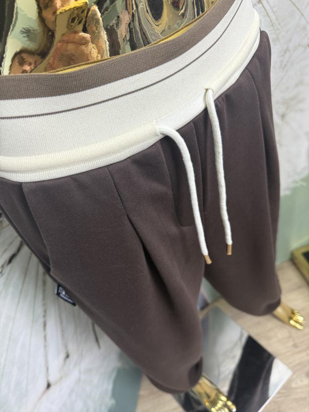 Spodnie bawełniane joggery Minouu