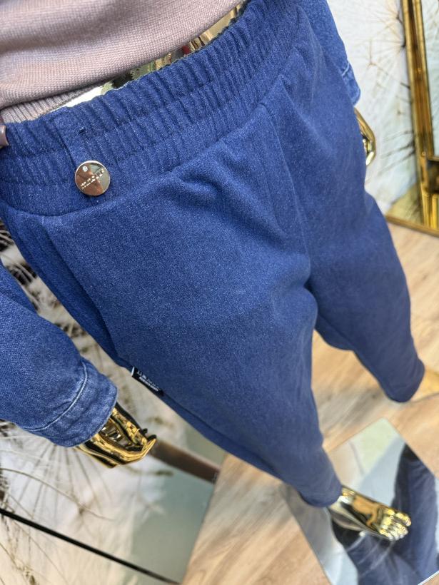 Spodnie patki jeansowe Minouu