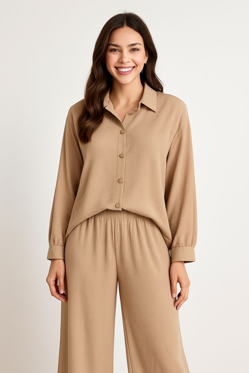 CONJ. CREPE TEXTURIZADO