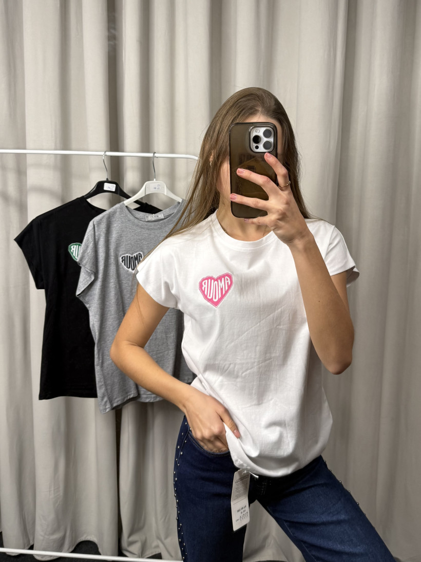 T-shirt Amour w sercu 