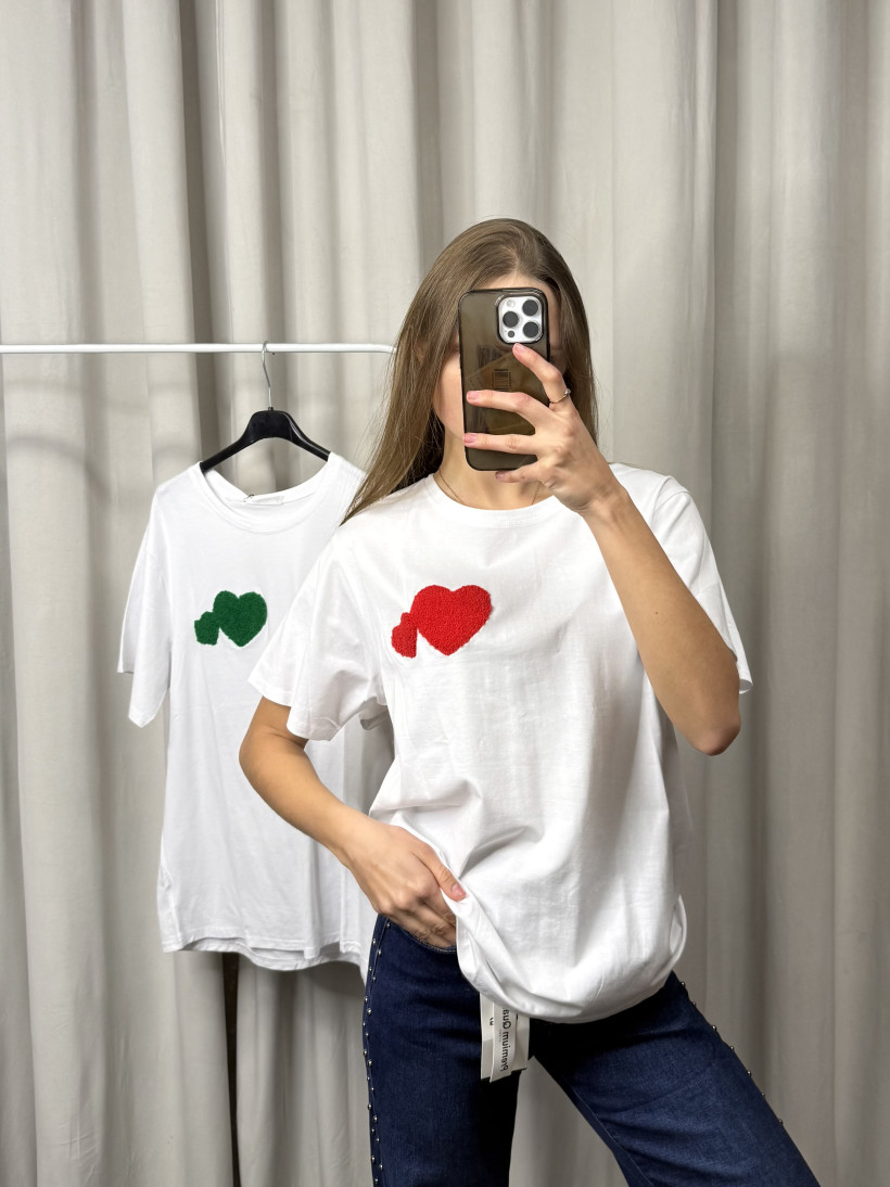 T-shirt dwa serca misie