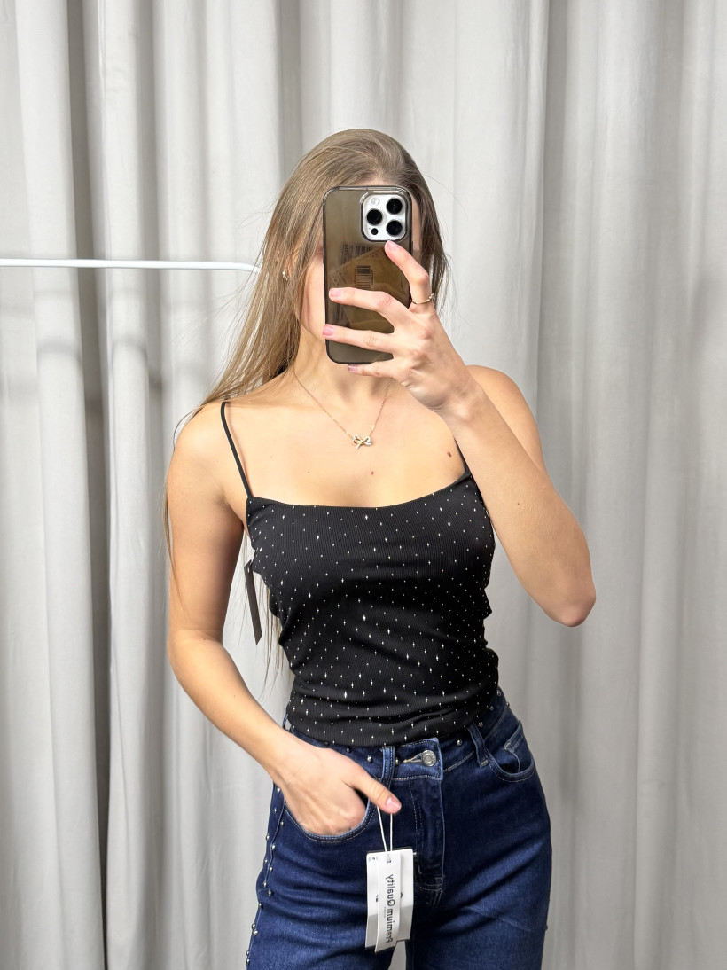 Top diamenty na ramiączka 