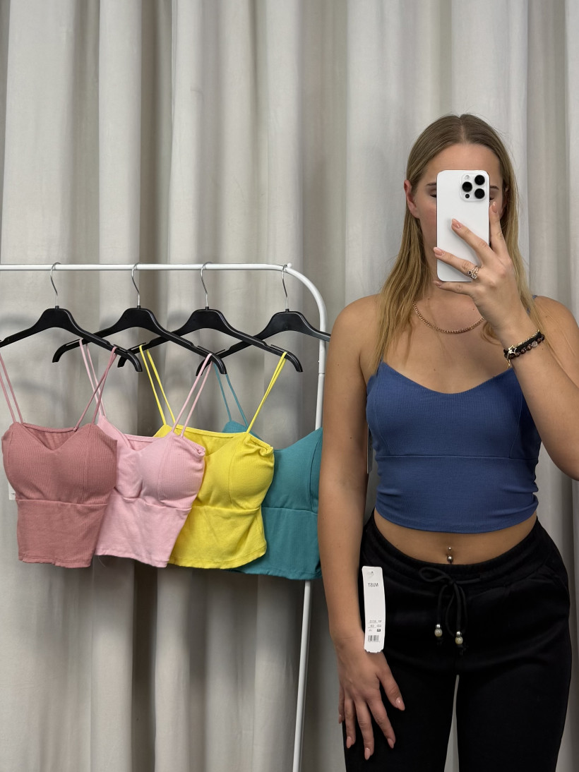 Top na ramiączka wiskoza