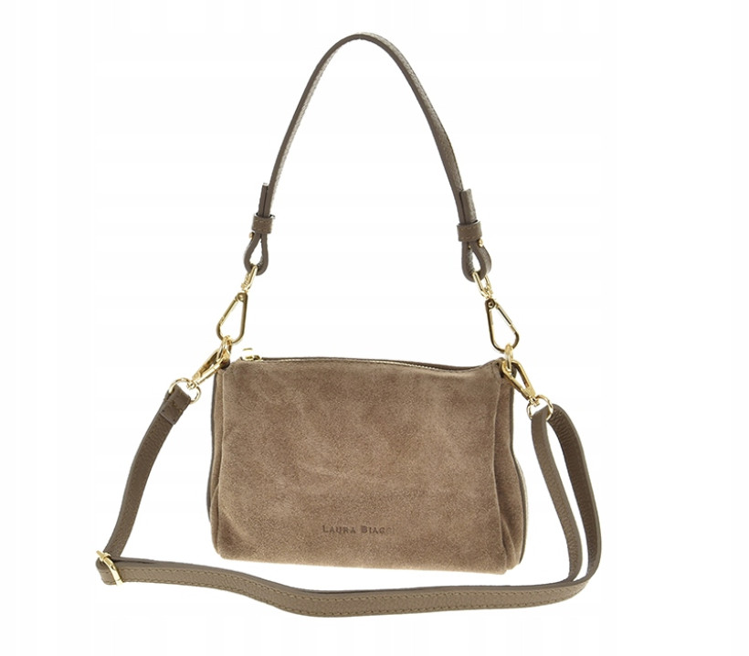 LAURA BIAGGI TOREBKA FANGO ZAMSZ NATURALNY LISTONOSZKA