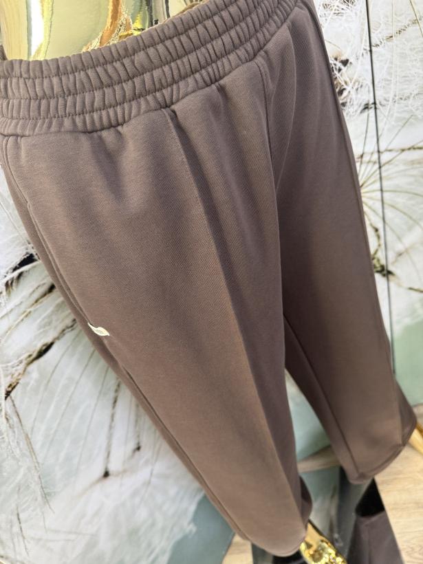 Spodnie bawełniane szwedy w kant NOODA