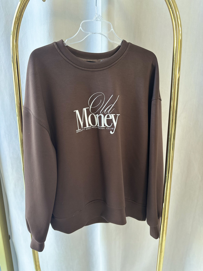 LUM BLUZA CZEKOLADOWA OLD MONEY