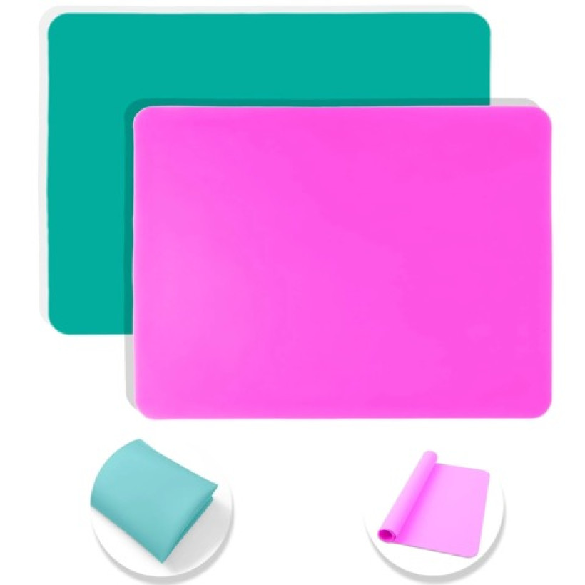 komplet 2 szt silikonowych mat 