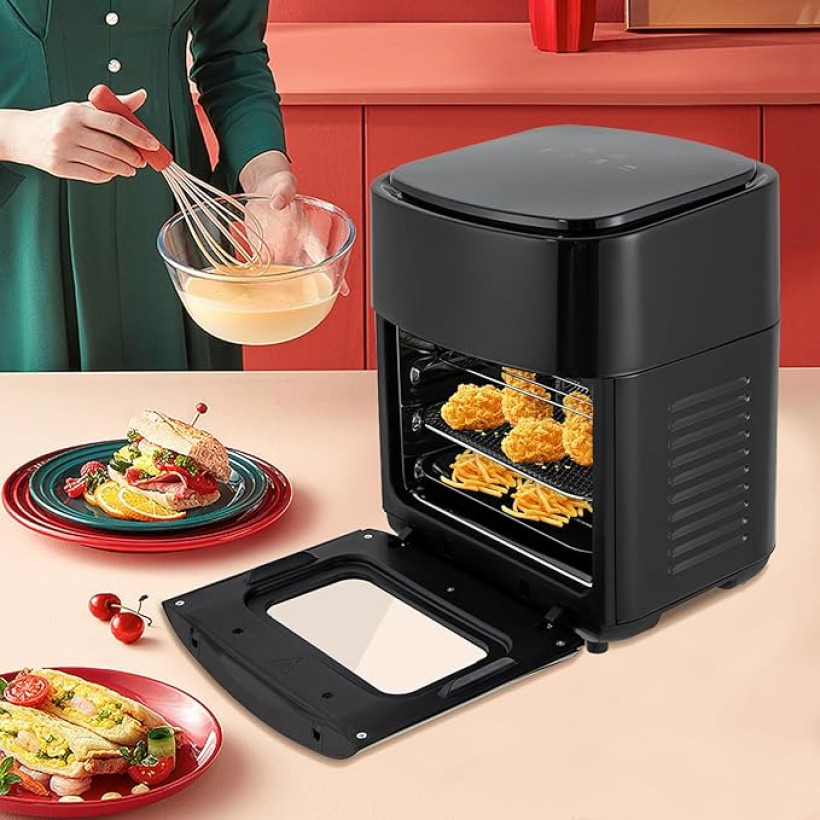 Piekarnik Air Fryer, Instant Garnek, Smart Air Fryer Cooker Touch Control nadaje się do warzyw ziemniaków
