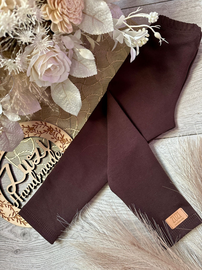 LEGINSY CZEKOLADA DRESÓWKA ZUZI