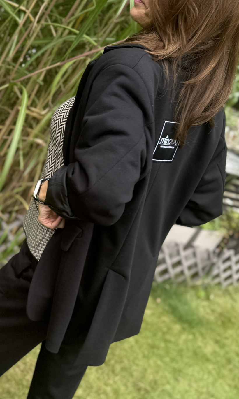 Marynarka bawełniana oversize Minouu