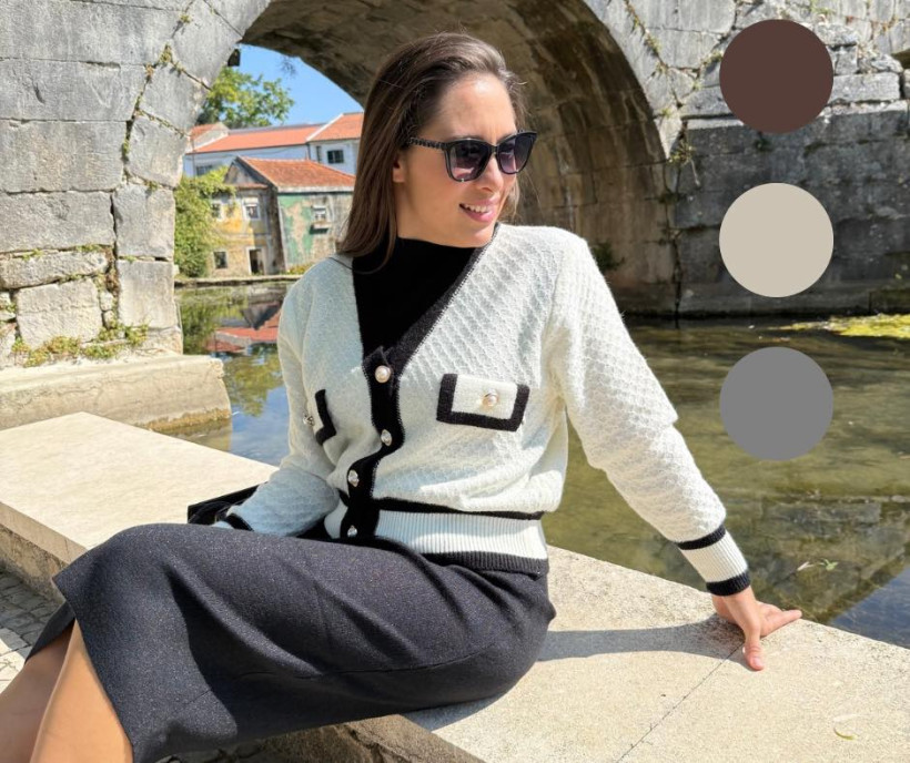 CASACO RISCA CONTRASTANTE