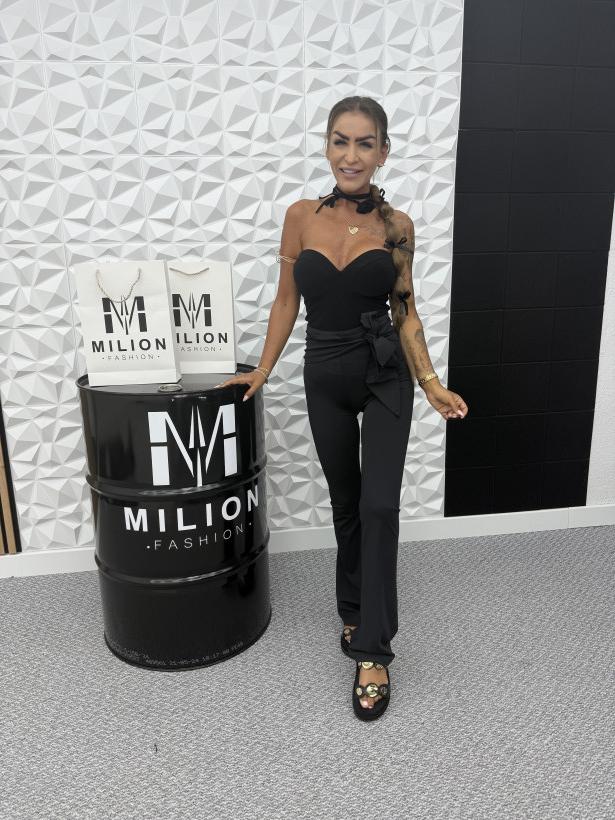 Body LaMilla czarne usztywniane róża WYPRZEDAŻ