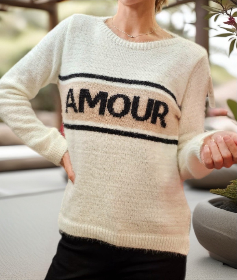 PULL DOUDOU AMOUR TU 36 AU 44