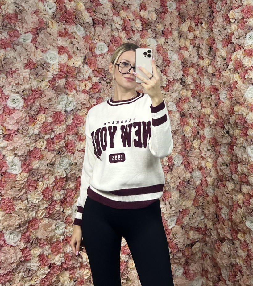 B* Sweter NEW YORK