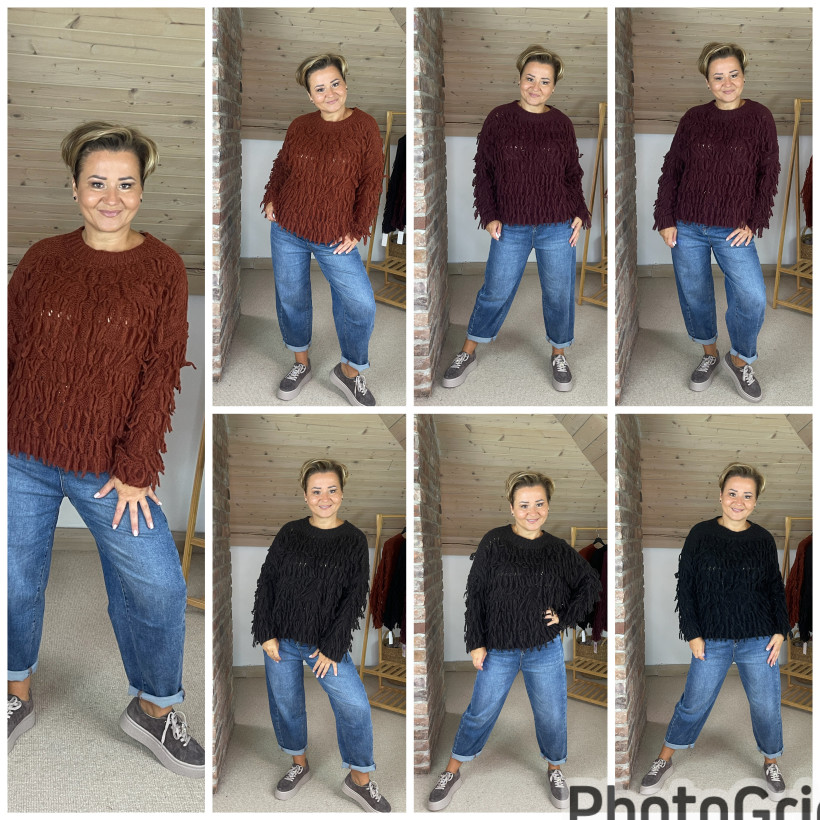 Sweter fredzle krotkie