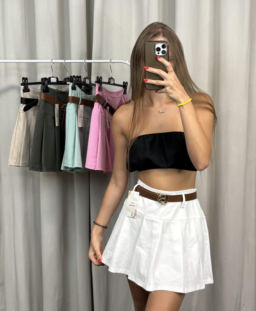 Spódniczka/spodenki z paskiem B