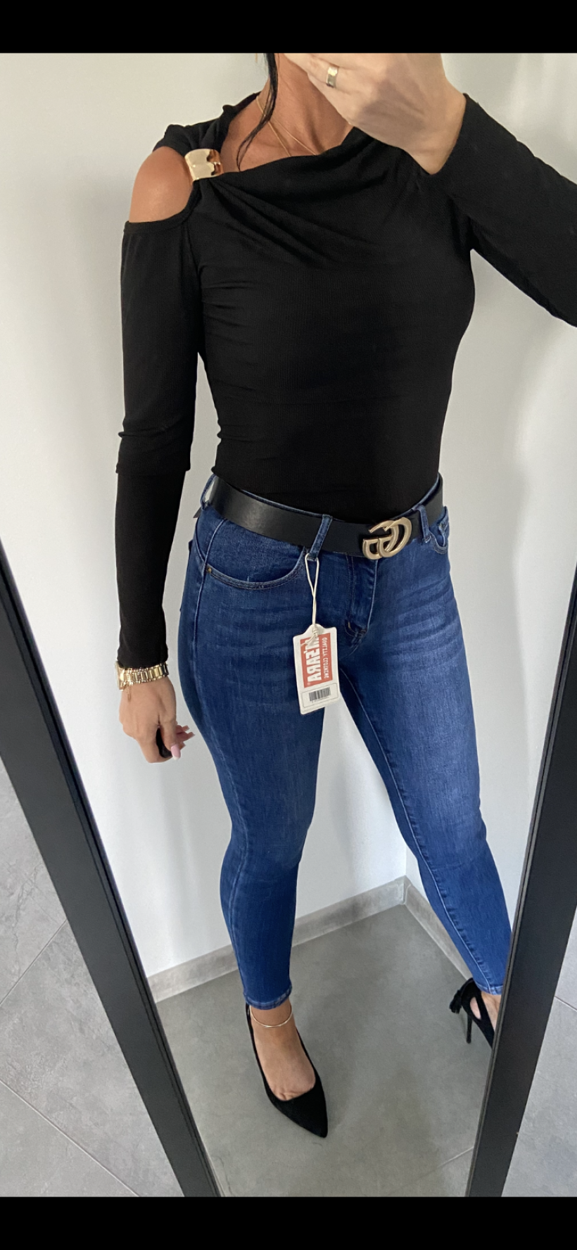 Bluzka 543 z wycięciem na boku