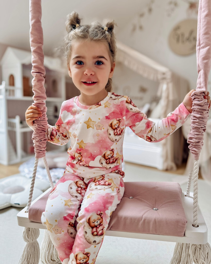 PIŻAMA MISIE DZIEWCZYNKA BY O BABY 