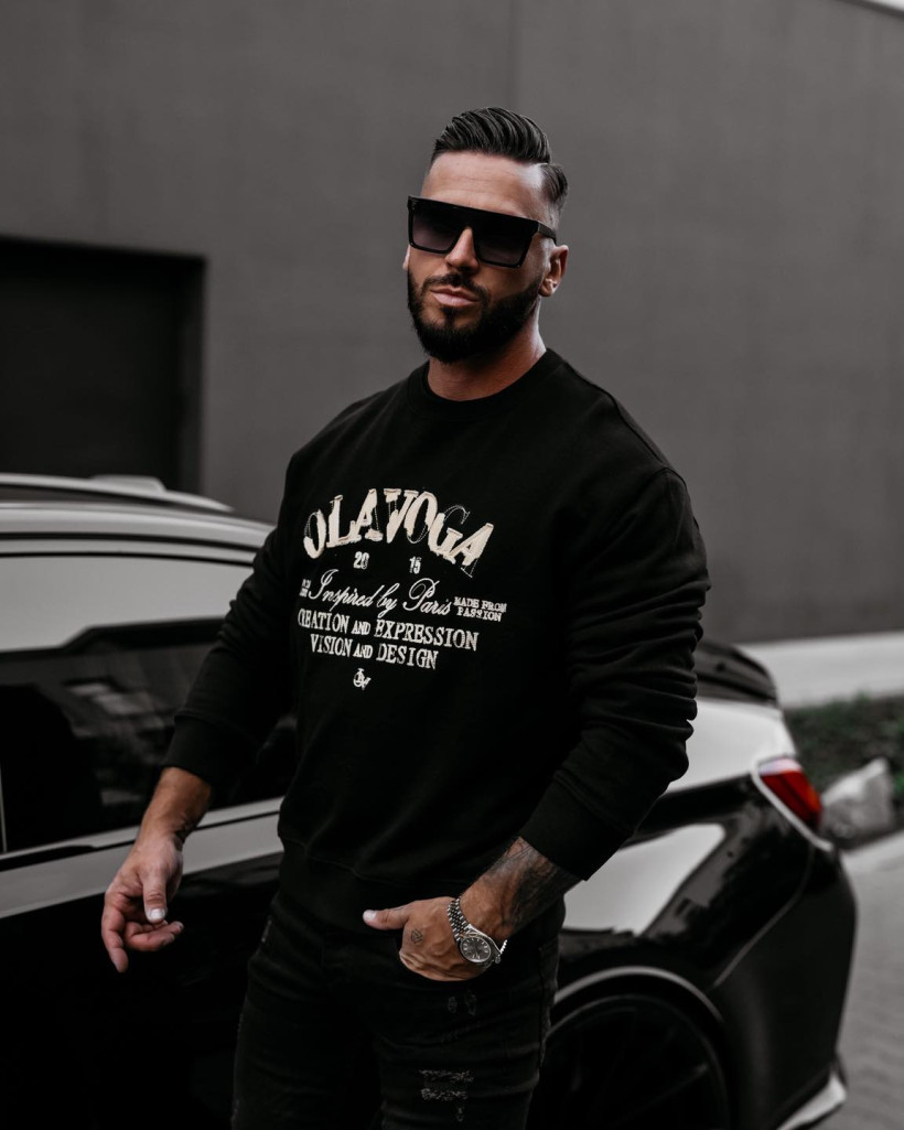 bluza męska VIROUS czarna