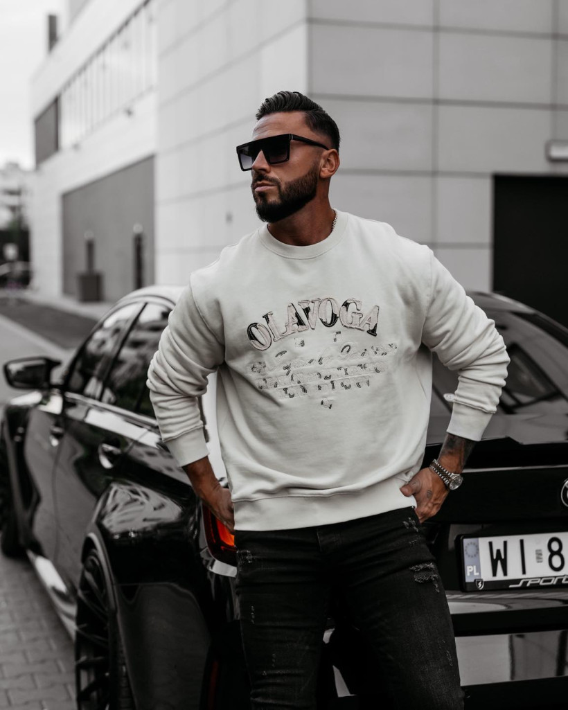 bluza męska VIROUS beż