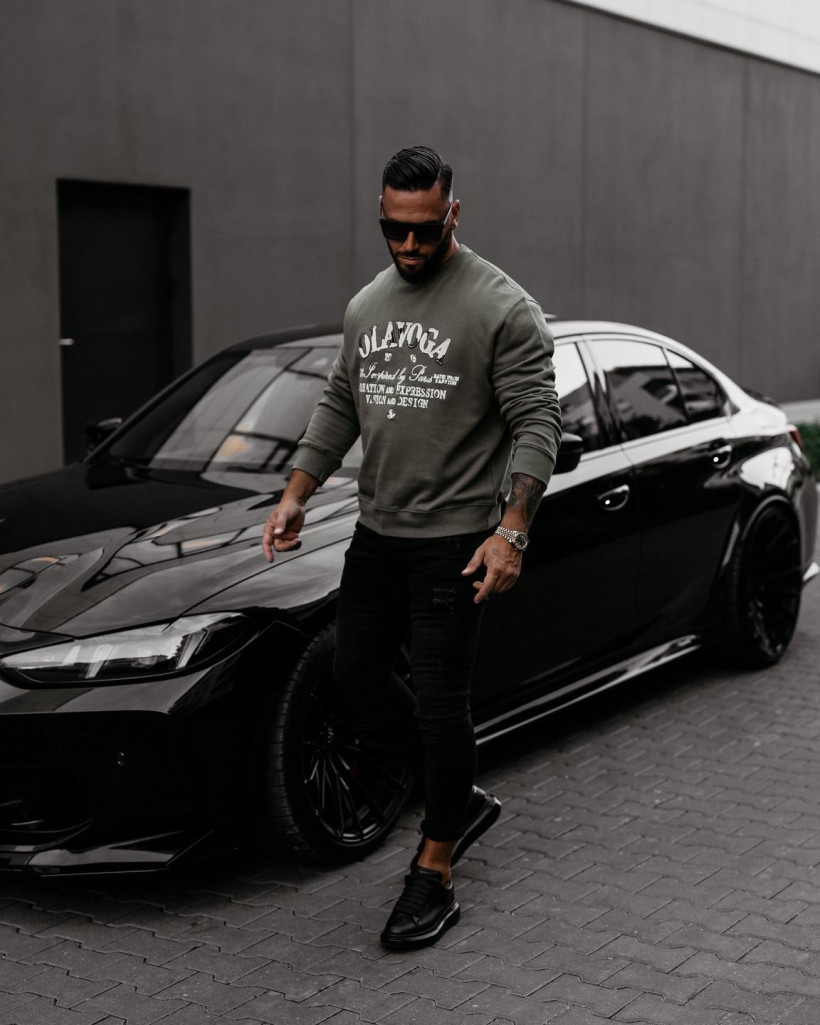 bluza męska VIROUS khaki