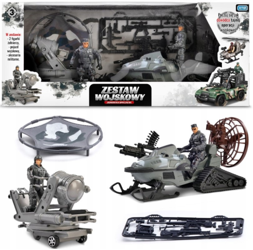 Zestaw wojskowy z pojazdami TOYS FOR BOYS