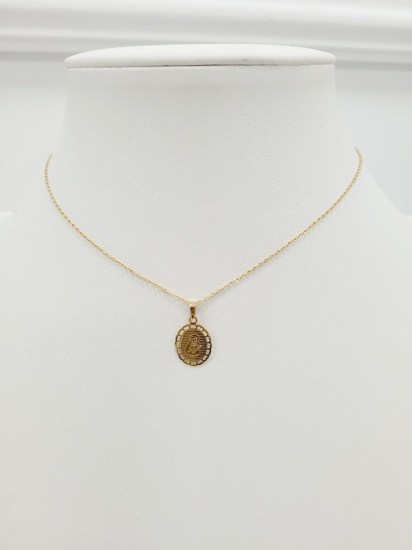 Celebrytka Medalik z Matką Boską kk339