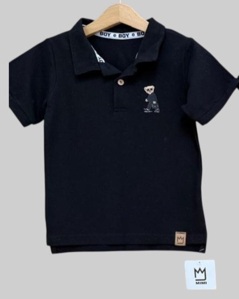 CZARNE POLO MIŚ MIMI