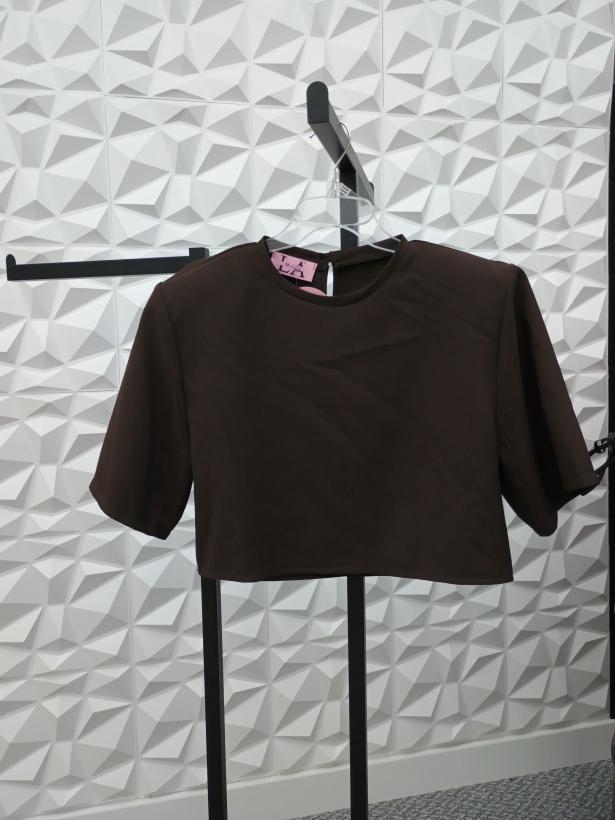 t-shirt La milla krótki czekolada z poduszkami WYPRZEDAŻ