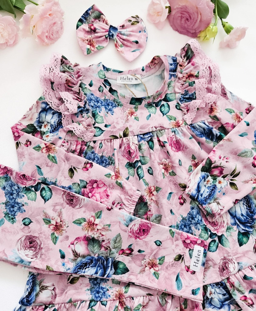 TUNIKA JEANSOWE RÓŻE HELEN