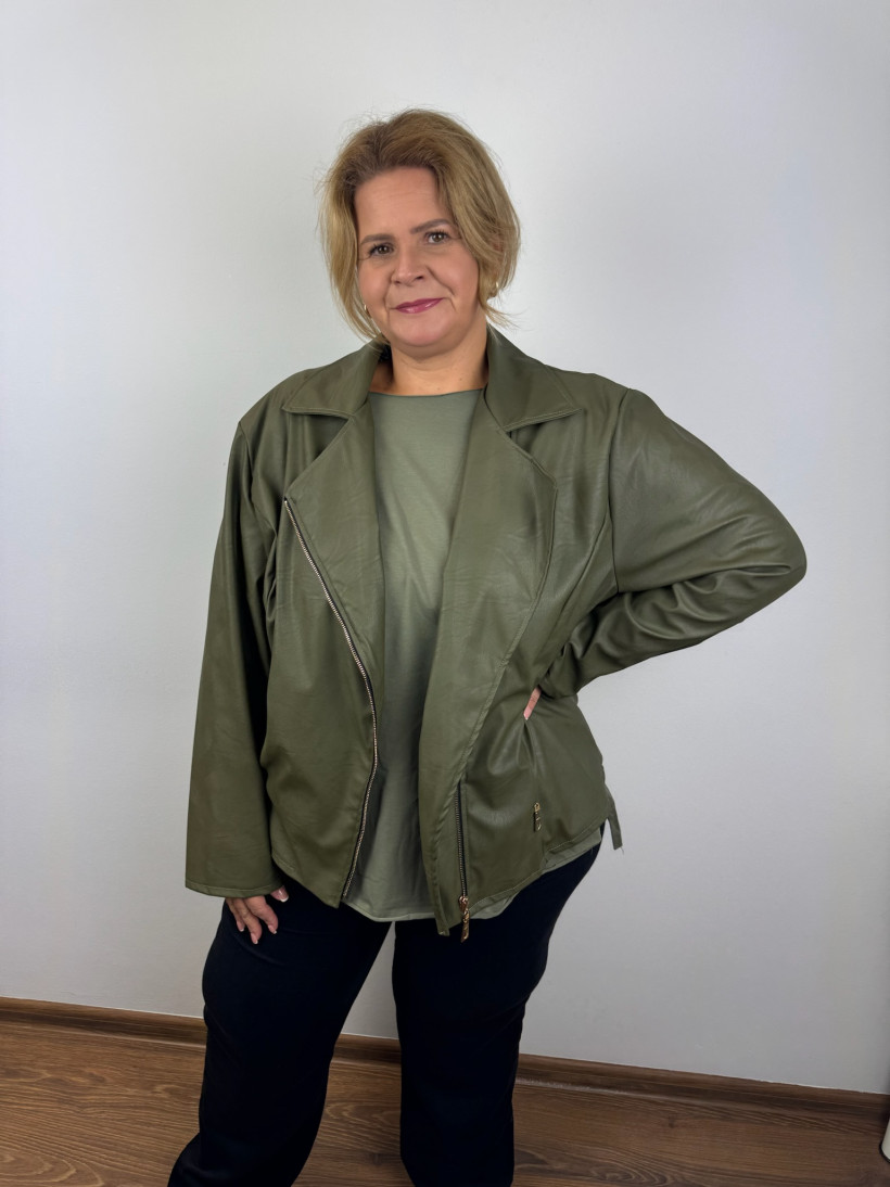 Italia nr IV - Ramoneska ecoskórka - 2663 - khaki
