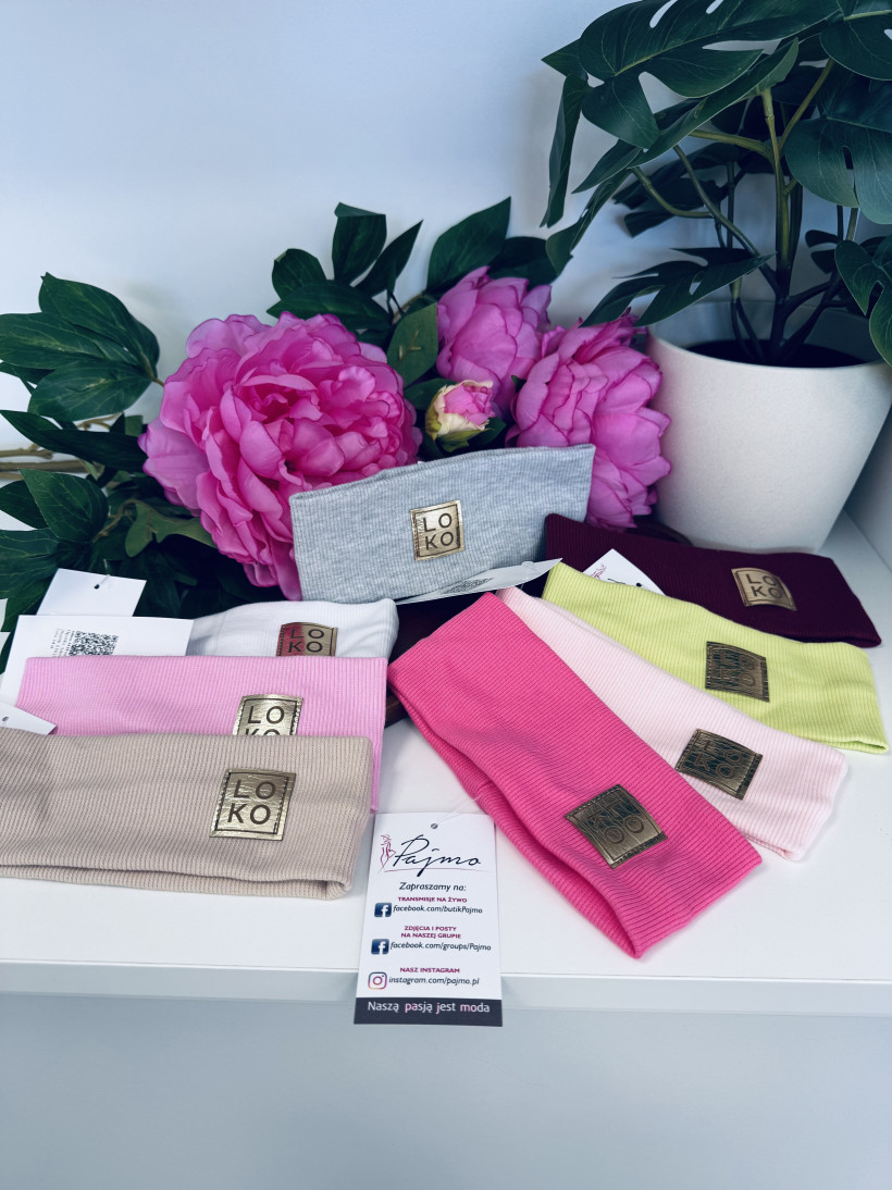 Opaska dziecięca prążek 13419