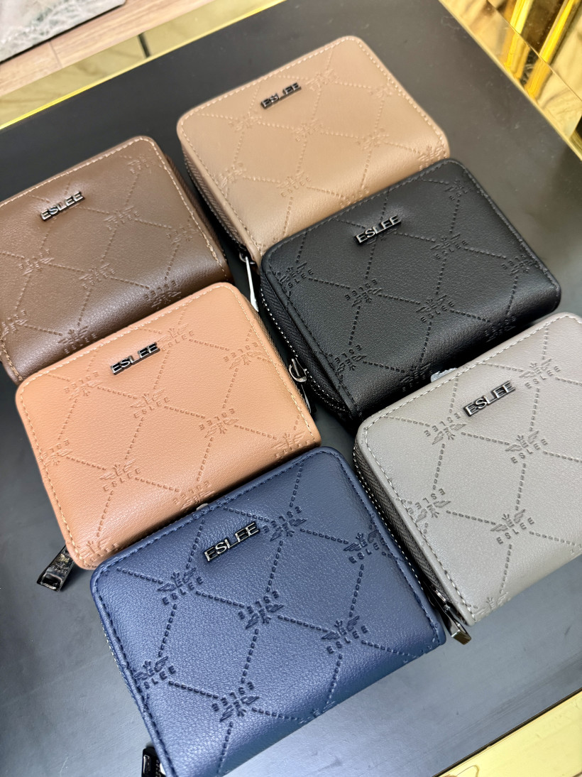 Portfelik z eco skórki Eslee