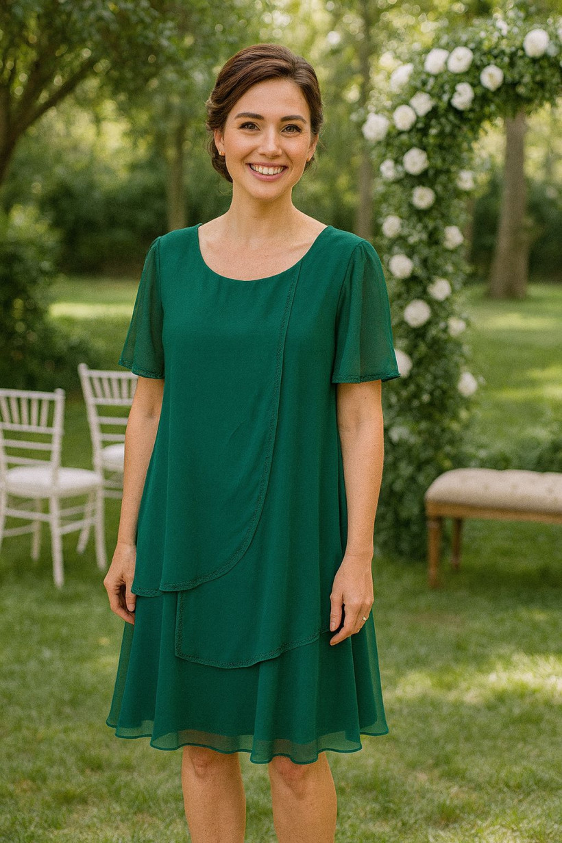 VESTIDO CAMADAS SOBREPOSTAS