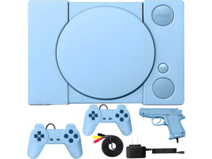 GRA TELEWIZYJNA KONSOLA RETRO KLASYCZNE GRY 8 BIT 2 PADY PISTOLET TV CINCH