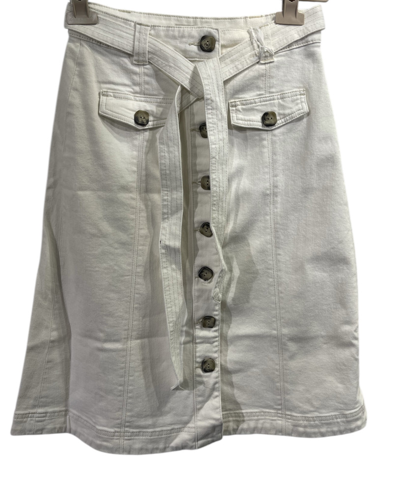 Spódnica Ted Baker jeans biała