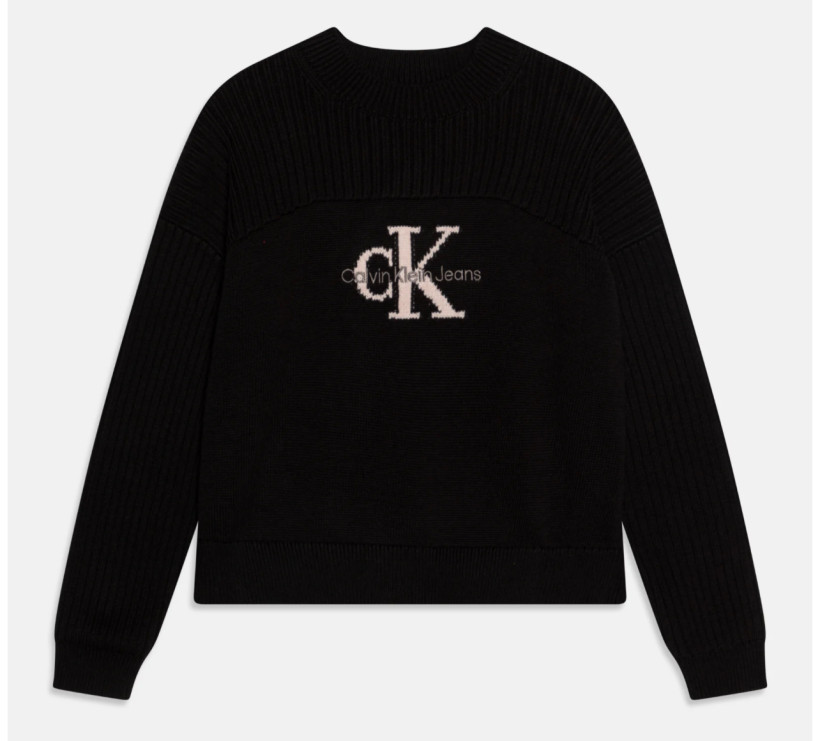 Sweter Calvin Klein IG0IG02654 czarny 12l
