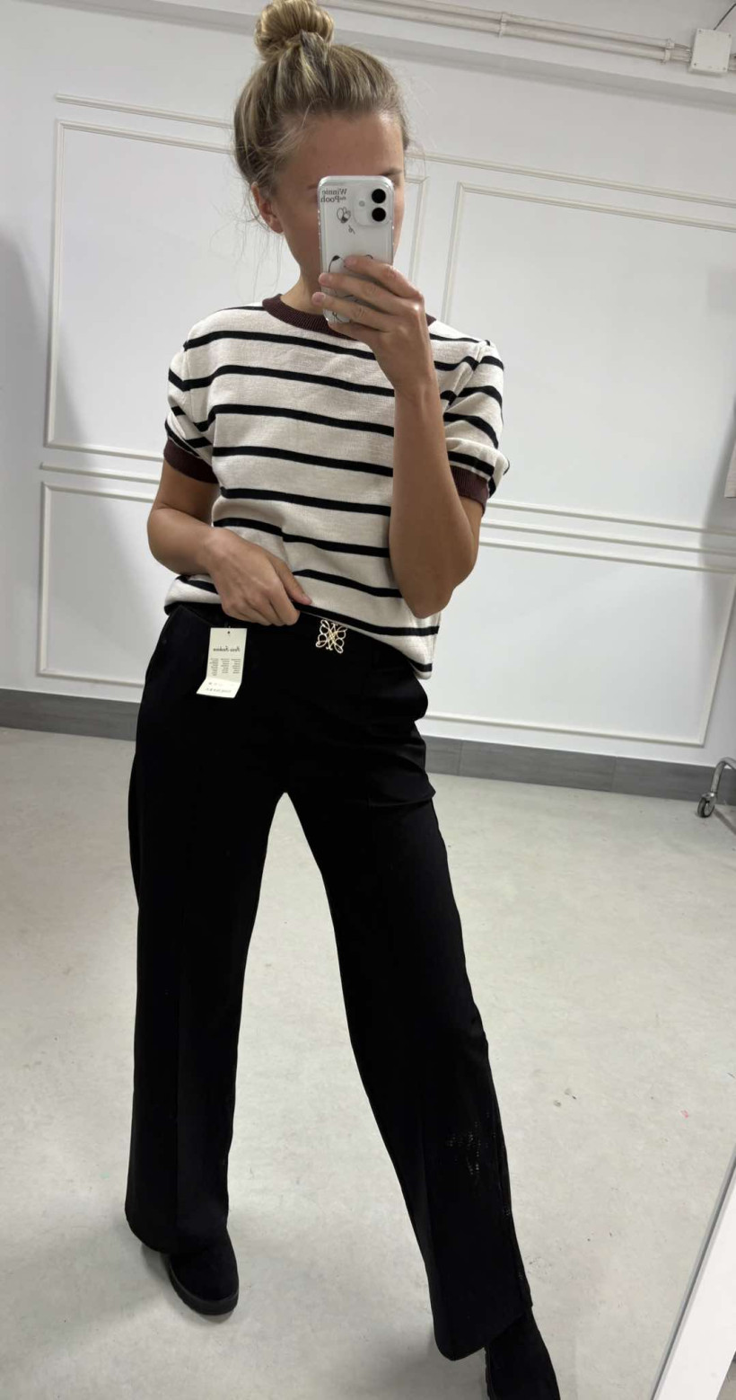 spodnie czarne damskie 