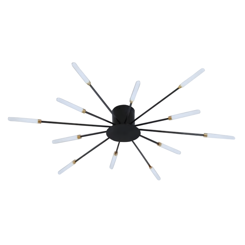 Lampa sufitowa LED „Fajerwerki” – 12 ramion, 12W