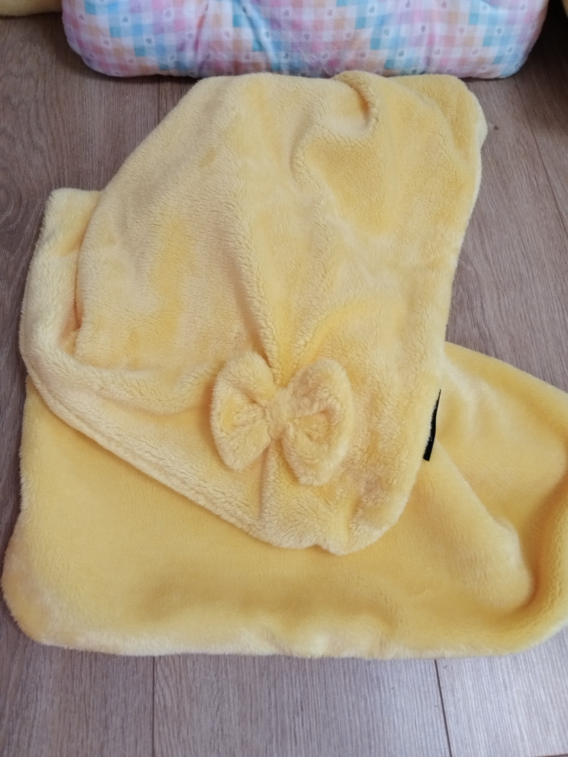 Housse pour Tapis Pilou Jaune Citron