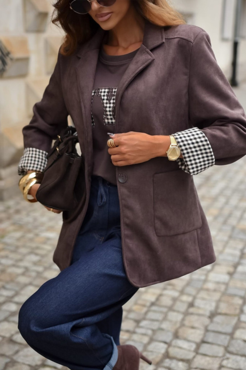 Marynarka zamszowa XANA