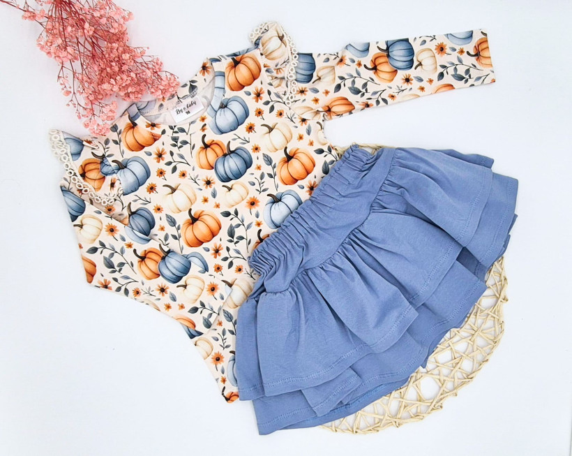 SPÓDNICZKA NIEBIESKA BY O BABY