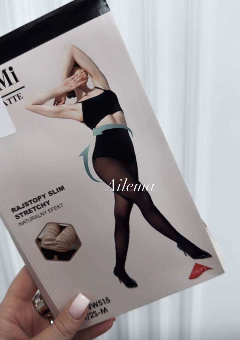 Rajstopy WW515 ocieplane wyszczuplające druga skóra
