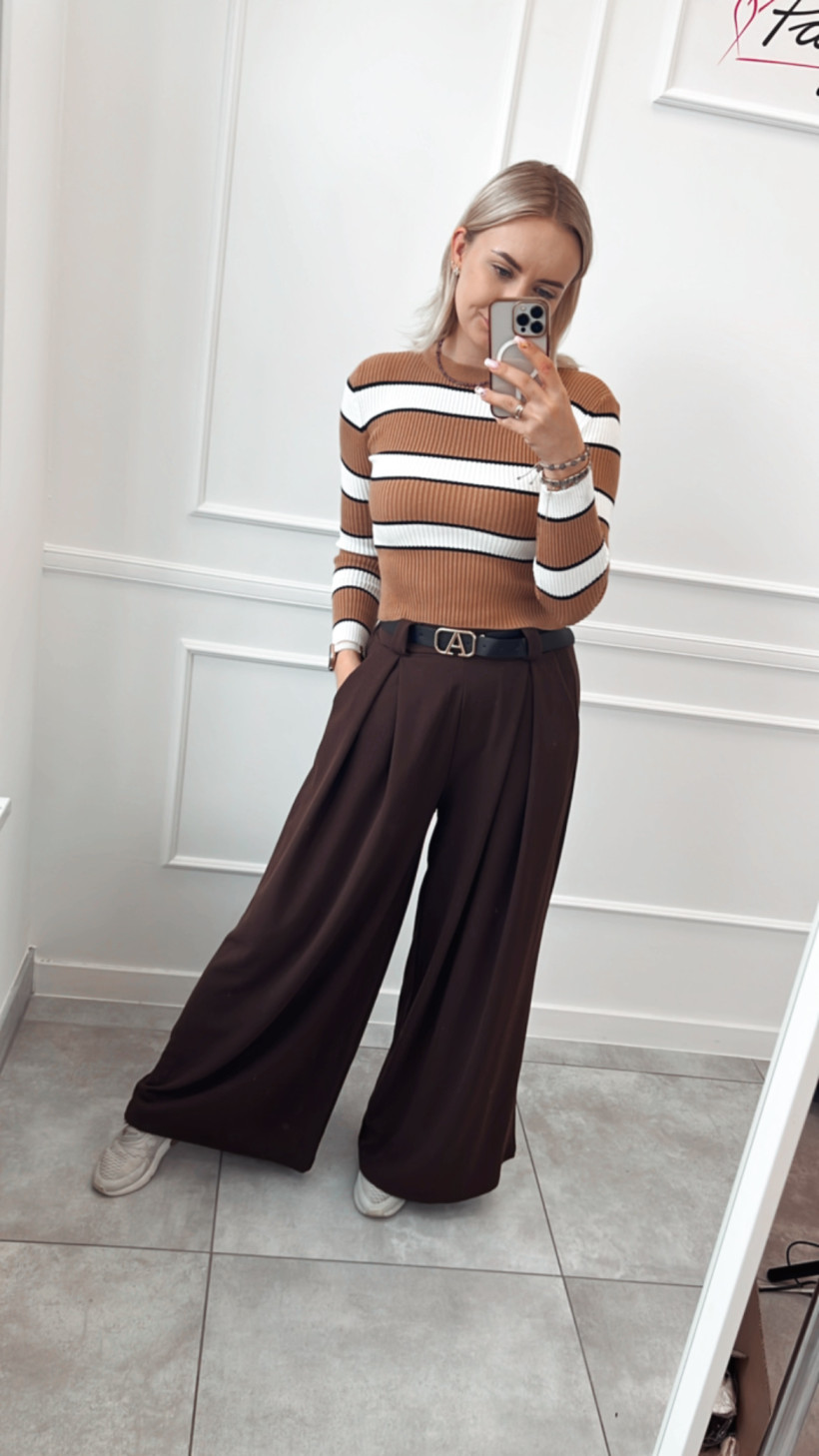 Spodnie szerokie 13458