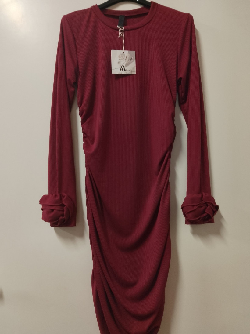 B1P-Sukienka marszczona 21139.801 wyprzedaż